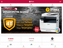 Tablet Screenshot of plazafotocopy.com